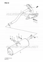 SILENCIEUX pour Suzuki QUADSPORT 250 2010