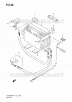 BATTERIE pour Suzuki QUADSPORT 250 2010
