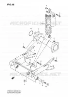 BRAS OSCILLANT ARRIERE pour Suzuki QUADSPORT 250 2010