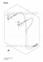 ENSEMBLE TEMOINS pour Suzuki QUADSPORT 250 2010