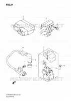 PARTIE ELECTRIQUE pour Suzuki QUADSPORT 250 2010