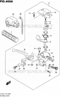 ENSEMBLE LEVIERS   POIGNEES DROIT pour Suzuki QUADSPORT 50 2017