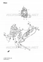 CARTER pour Suzuki QUADSPORT 90 2010