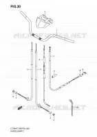 GUIDON pour Suzuki QUADSPORT 90 2010