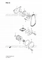 POMPE A HUILE pour Suzuki QUADSPORT 90 2010