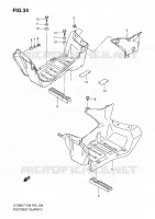PROTEGE JAMBES pour Suzuki QUADSPORT 90 2010