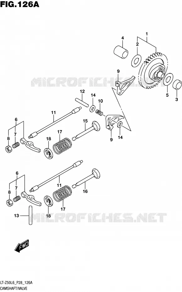 ROUE AVANT (RM85LL5 P28) Suzuki MOTO 85 RM 2015  RM85 L5 (P03,P28,P33)