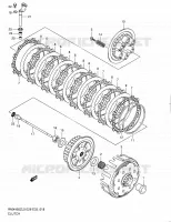 EMBRAYAGE pour Suzuki RMX-Z 450 2010