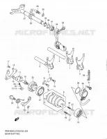 ENSEMBLE SELECTEUR DE VITESSES pour Suzuki RMX-Z 450 2010