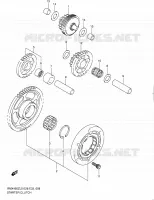 ROUE LIBRE DE DEMARREUR pour Suzuki RMX-Z 450 2010