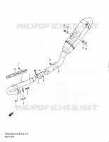 SILENCIEUX pour Suzuki RMX-Z 450 2010