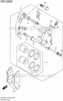 ETRIER DE FREIN AVANT pour Suzuki RM-Z 250 1992