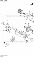 POMPE A HUILE pour Suzuki RM-Z 250 1992