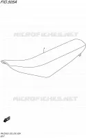SELLE pour Suzuki RM-Z 250 1992