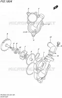 POMPE A EAU pour Suzuki RM-Z 250 2016