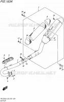 SILENCIEUX pour Suzuki RM-Z 250 2016