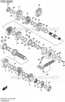 TRANSMISSION pour Suzuki RM-Z 250 2016
