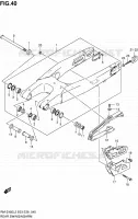 BRAS OSCILLANT ARRIERE pour Suzuki RM-Z 450 2012