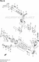ENSEMBLE SELECTEUR DE VITESSES pour Suzuki RM-Z 450 2012