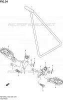 REPOSE PIED pour Suzuki RM-Z 450 2012