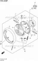 PHARE (RV125L6 E19) pour Suzuki VAN-VAN 125 2016