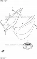 CARENAGES ARRIERE pour Suzuki VAN-VAN 200 2016