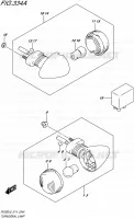 CLIGNOTANTS pour Suzuki VAN-VAN 200 2016