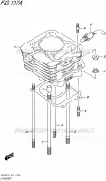 CYLINDRE pour Suzuki VAN-VAN 200 2016