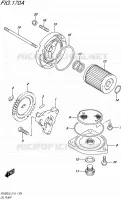 POMPE A HUILE pour Suzuki VAN-VAN 200 2016