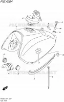 RESERVOIR D'ESSENCE (FOR YSF,019) pour Suzuki VAN-VAN 200 2016