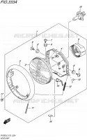 PHARE (RV200L6 E02) pour Suzuki VAN-VAN 200 2016