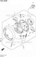 PHARE (RV200L6 E19) pour Suzuki VAN-VAN 200 2016