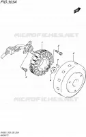 ALLUMAGE ROTOR   STATOR pour Suzuki VAN-VAN 200 2017