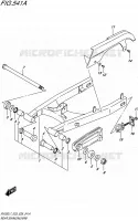 BRAS OSCILLANT ARRIERE pour Suzuki VAN-VAN 200 2017