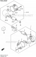 CLIGNOTANTS pour Suzuki VAN-VAN 200 2017