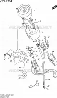 COMPTEUR (RV200L7 E03) pour Suzuki VAN-VAN 200 2017
