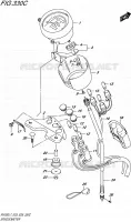 COMPTEUR (RV200L7 E33) pour Suzuki VAN-VAN 200 2017