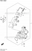 CORPS DE PAPILLON (RV200L7 E33) pour Suzuki VAN-VAN 200 2017