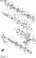 TRANSMISSION pour Suzuki VAN-VAN 200 2017