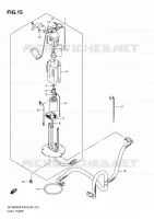 POMPE A ESSENCE pour Suzuki GLADIUS 650 2010