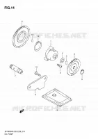 POMPE A HUILE pour Suzuki GLADIUS 650 2010