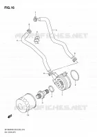 RADIATEUR D'HUILE pour Suzuki GLADIUS 650 2010