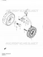 ALLUMAGE ROTOR   STATOR pour Suzuki GLADIUS 650 2011