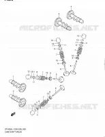 ARBRE A CAMES   VALVE pour Suzuki GLADIUS 650 2011