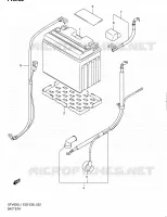 BATTERIE (SFV650AL1 E28) pour Suzuki GLADIUS 650 2011