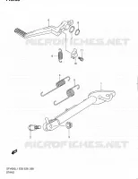 BEQUILLE pour Suzuki GLADIUS 650 2011