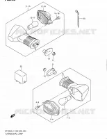 CLIGNOTANTS pour Suzuki GLADIUS 650 2011