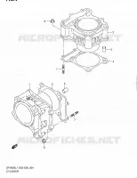 CYLINDRE pour Suzuki GLADIUS 650 2011
