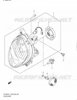 PHARE pour Suzuki GLADIUS 650 2011