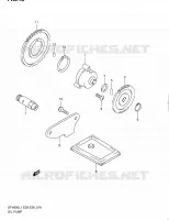 POMPE A HUILE pour Suzuki GLADIUS 650 2011